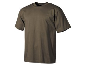 Triko kr.rukáv bavlněné US ZELENÉ (velikost 3XL)