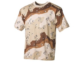 Triko kr.rukáv bavlněné 6-COL DESERT (velikost 3XL)