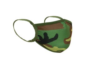 Rouška 3vrstvá WOODLAND (velikost L-XL)
