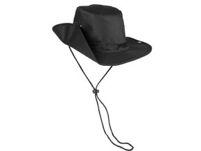 Klobouk BUSH s drukem ČERNÝ (velikost L)