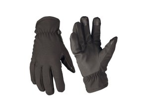 Rukavice SOFTSHELL THINSULATE™ ČERNÉ (velikost L)