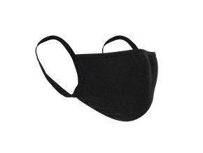 Rouška 3vrstvá ČERNÁ (velikost L-XL)
