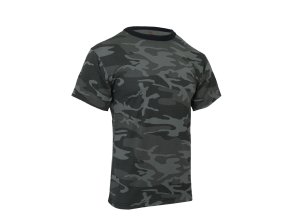 Triko Midnight BLACK CAMO (velikost 3XL)