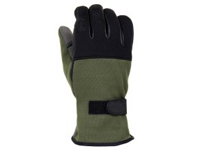 Rukavice taktické NEOPREN zimní ZELENÉ (velikost 3XL)