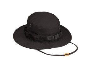 Klobouk BOONIE rip-stop ČERNÝ (velikost 7)