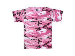 Triko dětské PINK CAMO (velikost L)