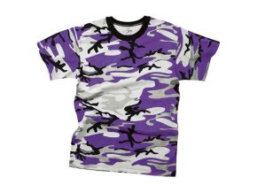 Triko dětské VIOLET CAMO (velikost L)