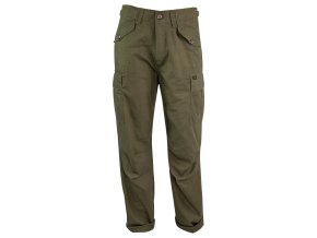 Kalhoty M65 MILITARY STYLE rip-stop ZELENÉ (velikost 28)