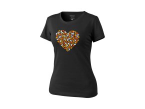 Triko dámské CHAMELEON HEART ČERNÉ (velikost XS)