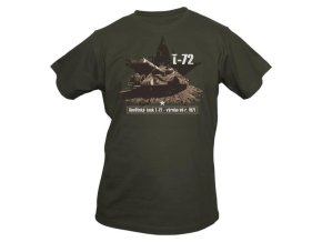 Triko EXC tank T-72 ZELENÉ (velikost L)