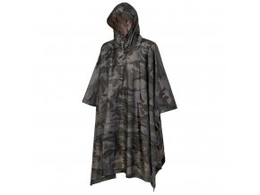 Pončo rip-stop s obalem DARK CAMO