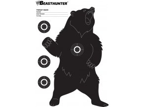 Terč silueta Beast Hunter Bear 10ks