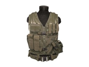Vesta taktická CROSSDRAW USMC ZELENÁ