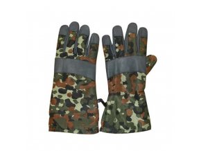 Rukavice prstové FLECKTARN kožené dlaně