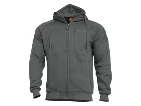 Mikina LEONIDAS 2.0 WOLF GREY (velikost 3XL)