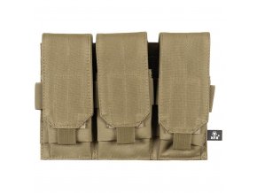 Sumka MOLLE na zásobníky M4/M16 trojitá COYOTE BROWN