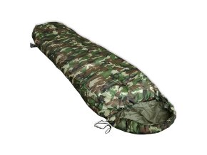 Spacák COMMANDO s obalem WOODLAND