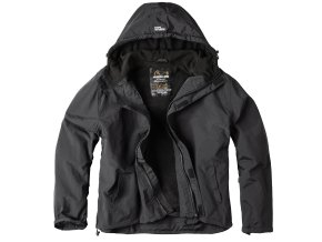 Bunda WINDBREAKER ZIPPER ČERNÁ (velikost S)