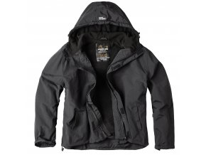 Bunda WINDBREAKER ZIPPER ČERNÁ