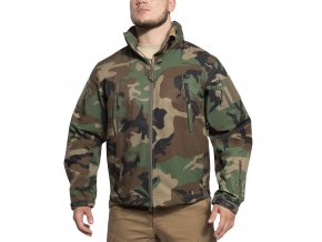 Bunda CONCEALED CARRY softshell WOODLAND