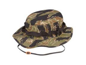 Klobouk BOONIE bavlna TIGER STRIPE GREEN (velikost 55)