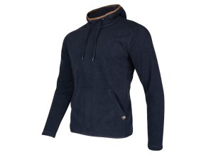 Mikina s kapucí COUNTRY fleece MODRÁ (velikost 3XL)