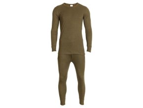 Komplet funkční spodky a triko Tramp ZELENÝ (velikost 4XL-5XL)