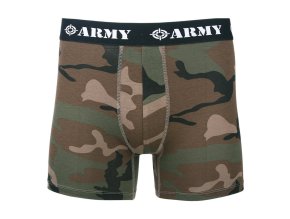 Trenýrky Boxer ARMY maskáčové (velikost L)