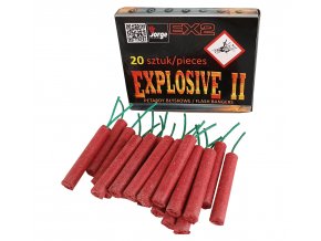 Pyrotechnika Petardy Explosive II 20ks