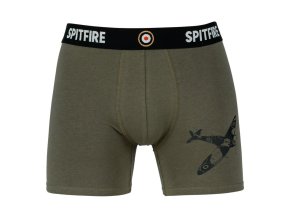 Trenýrky Boxer SPITFIRE ZELENÉ (velikost L)