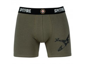 Trenýrky Boxer SPITFIRE ZELENÉ