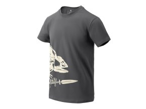Triko skelet chameleona SHADOW GREY (velikost 3XL)