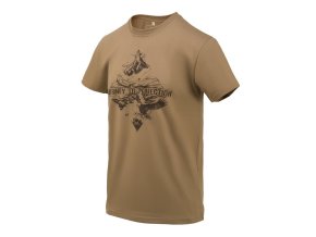 Triko MOUNTAIN STREAM U.S. BROWN (velikost 3XL)