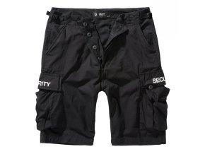 Kraťasy US BDU SECURITY rip-stop ČERNÉ (velikost 3XL)