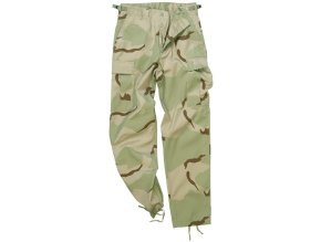 Kalhoty US BDU POLY polní 3-COL DESERT (velikost L)