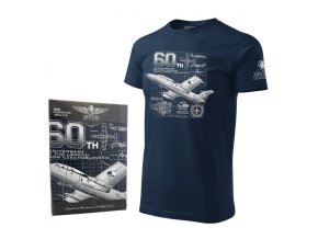 Triko proudový cvičný letoun L-29 DELFÍN MODRÉ (velikost 3XL)