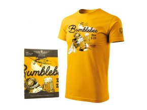 Triko ZLÍN Z-37 BUMBLEBEE ŽLUTÉ (velikost 3XL)