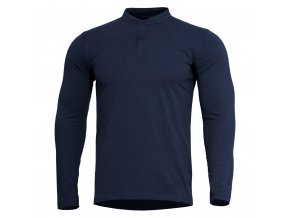 Triko ROMEO HENLEY 2.0 dlouhý rukáv MIDNIGHT BLUE