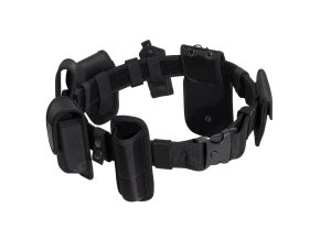 Opasek DELUXE MODULAR DUTY s pouzdry ČERNÝ (velikost 100-110)