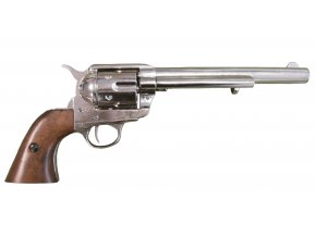 Replika revolver Colt Peacemaker 7,5", chrom, USA 1873