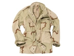 Bunda US M65 3-COL DESERT použitá (velikost M-L)