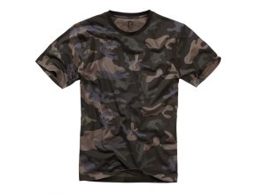 Tričko Oeko-Tex® krátký rukáv maskované DARK CAMO