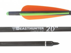 Šíp carbon 20" Beast Hunter Elite HalfMoon 1ks