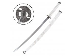 Katana White Dragon