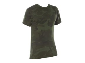 Triko prodloužené funkční Dry Moisture Wicking MIDNIGHT WOODLAND CAMO (velikost 3XL)