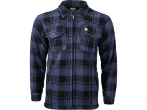 Košile TUNDRA zateplená MODRÁ (velikost 3XL)
