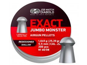 Diabolo JSB Exact Jumbo Monster Shallow Redesigned 200ks cal.5,52mm