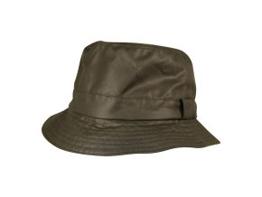 Klobouk BUSH WAX povoskovaný ZELENÝ (velikost 57)