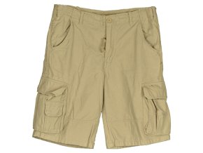 Kraťasy US AVIATOR předeprané KHAKI (velikost S)