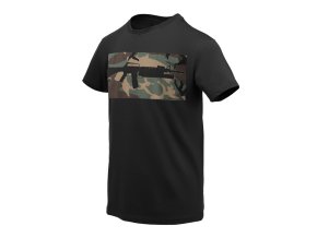 Triko 16/203 COMBO ČERNÉ/US WOODLAND (velikost 3XL)